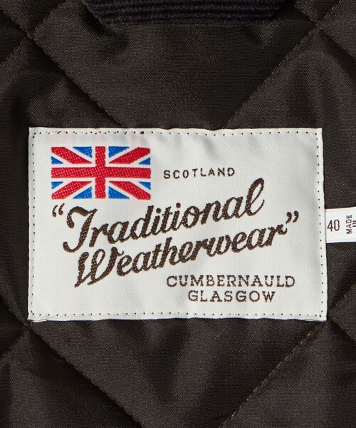 Traditional Weatherwear(トラディショナルウェザーウェア)の「【別注】<Traditional Weatherwear>GLR バーズアイ ブラウン WAVERLY キルティングジャケット(その他アウター・メンズ・ダークブラウン・42/40/38)」の18枚目の写真