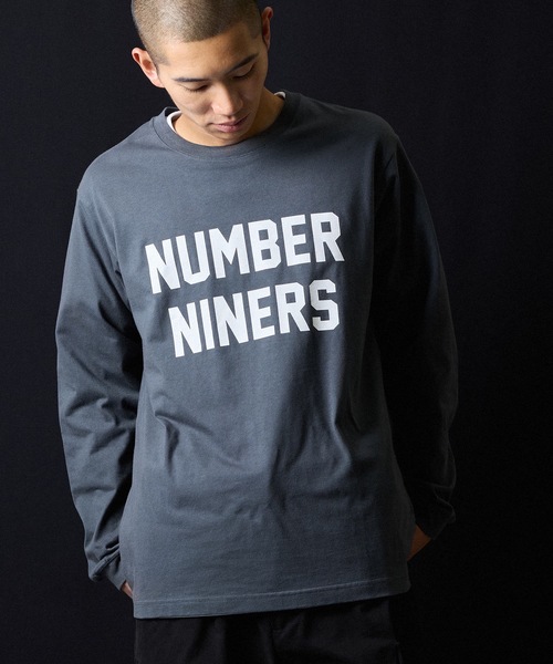 NUMBER NINERS PRINTED CLASSIC L/S T-SHIRT / ナンバーナイナーズ