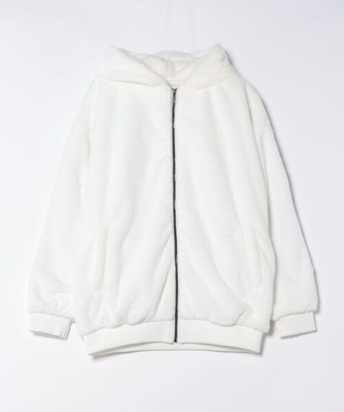 CORISCO（コリスコ）の「バックロゴファーブルゾン(M1)（ブルゾン・メンズ・ベージュ/ホワイト/ブラック系1/レオパード/ブラック系3/グレー系その他/シルバー/ブラック系2・MEDIUM/LARGE/X-LARGE）」の16枚目の写真