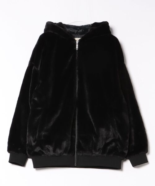 CORISCO（コリスコ）の「バックロゴファーブルゾン(M1)（ブルゾン・メンズ・ベージュ/ホワイト/ブラック系1/レオパード/ブラック系3/グレー系その他/シルバー/ブラック系2・MEDIUM/LARGE/X-LARGE）」の19枚目の写真