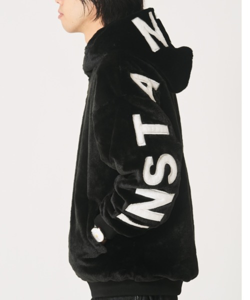 CORISCO（コリスコ）の「バックロゴファーブルゾン(M1)（ブルゾン・メンズ・ベージュ/ホワイト/ブラック系1/レオパード/ブラック系3/グレー系その他/シルバー/ブラック系2・MEDIUM/LARGE/X-LARGE）」の17枚目の写真