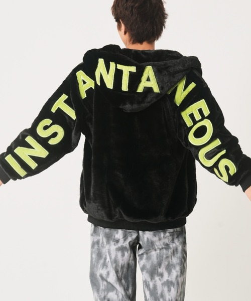 CORISCO（コリスコ）の「バックロゴファーブルゾン(M1)（ブルゾン・メンズ・ベージュ/ホワイト/ブラック系1/レオパード/ブラック系3/グレー系その他/シルバー/ブラック系2・MEDIUM/LARGE/X-LARGE）」の22枚目の写真