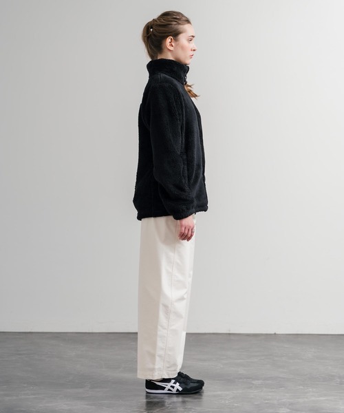 THE NORTH FACE(ザノースフェイス)の「日本未展開モデル THE NORTH FACE ザ・ノースフェイス WHITE LABEL ホワイトレーベル COMFY ALPHA FLEECE ZIP UP ワンポイントロゴ刺繍ボアジャケット(ブルゾン・メンズ・クリーム/ブラック/グレー・S/M/L/XL/XXL)」の15枚目の写真