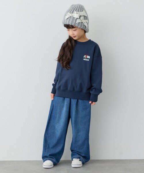 CIAOPANIC TYPY（チャオパニックティピー）の「【KIDS】【ジュニアサイズあり】ojisanスウェット(OSORO)（スウェット・キッズ・ネイビー/グレー・SMALL/MEDIUM/XX-LARGE/X-LARGE/LARGE）」の17枚目の写真