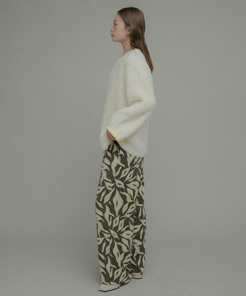 URBAN RESEARCH Sonny Label（アーバンリサーチサニーレーベル）の「ニュアンスプリントイージーパンツ（その他パンツ・レディース・チャコールグレー/ベージュ/ブラウン・FREE）」の10枚目の写真