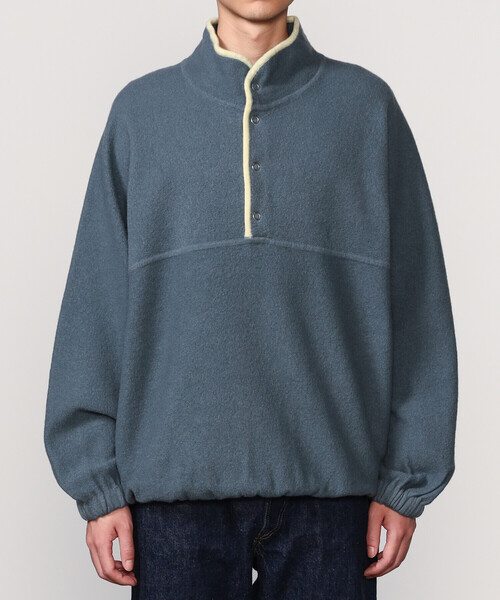 RYE TENDER | 〈別注〉 ハーフボタン プルオーバー MEN（ニット