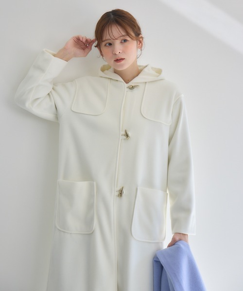 KATHARINE ROSS】マイクロシープダッフルコート（ダッフルコート