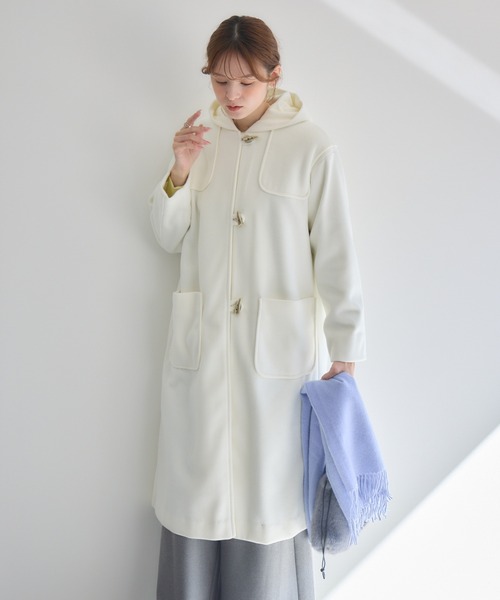 KATHARINE ROSS】マイクロシープダッフルコート（ダッフルコート