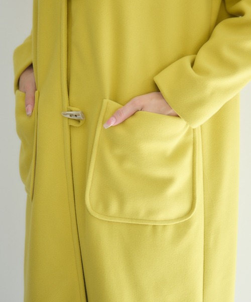 SHIPSダッフルコート♡イエロー LONDON TRADITION:ダブルフェイス ショートダッフル （ダッフルコート