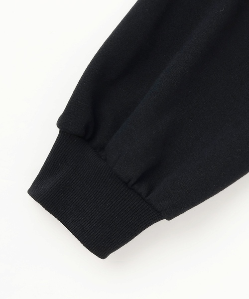 LOVETOXIC（ラブトキシック）の「【秒かわトップス】ロゴ刺しゅうベーシックスウェット（スウェット・キッズ・ブラック/ホワイト系その他/エンジ/オフホワイト・S:140cm/L:160cm/130cm/M:150cm）」の17枚目の写真