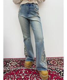 EVRIS | ウエスタンデザインフレアデニムパンツ(デニムパンツ)