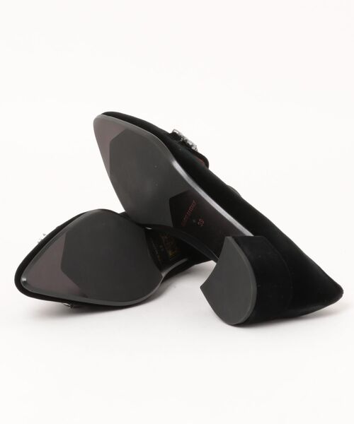 inter-chaussures（インターショシュール）の「【INTER-CHAUSSURES】ポインテッドトウビジューパンプス(I1006N)（パンプス・レディース・ブラック・38/35/37/39）」の7枚目の写真