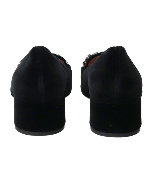 inter-chaussures（インターショシュール）の「【INTER-CHAUSSURES】ポインテッドトウビジューパンプス(I1006N)（パンプス・レディース・ブラック・38/35/37/39）」の4枚目の写真