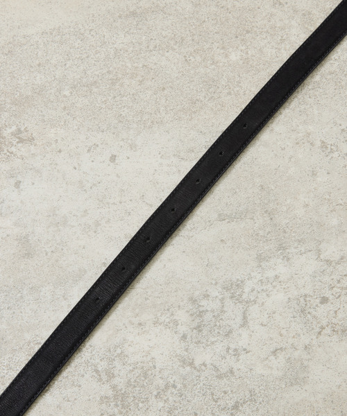 ITTI(イッチ)の「ITTI イッチ / Metal by The Letters SLIM WESTERN BELT - PM / STNB レターズコラボレーションレザーナローベルト 牛革 / ITTI-GOODS-096-STNB-PM(ベルト・メンズ・ブラック/ブラウン・FREE)」の13枚目の写真