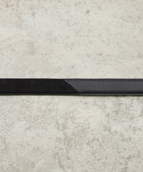 ITTI(イッチ)の「ITTI イッチ / Metal by The Letters SLIM WESTERN BELT - PM / STNB レターズコラボレーションレザーナローベルト 牛革 / ITTI-GOODS-096-STNB-PM(ベルト・メンズ・ブラック/ブラウン・FREE)」の14枚目の写真