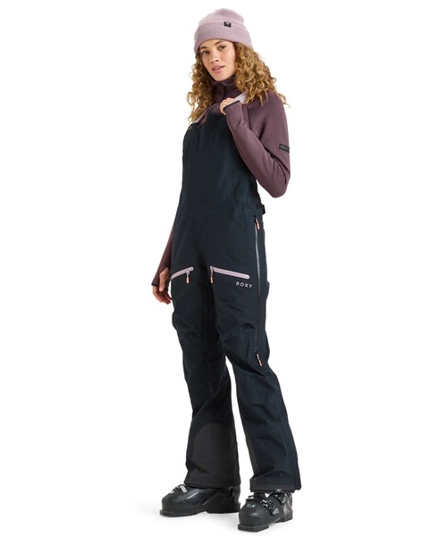 ROXY(ロキシー)の「GORE-TEX LUNALITE 3L/ロキシーゴアテックススキースノーボードウェア(ゴアテックスビブパンツ)(その他パンツ・レディース・ブラック・MEDIUM/LARGE)」の1枚目の写真
