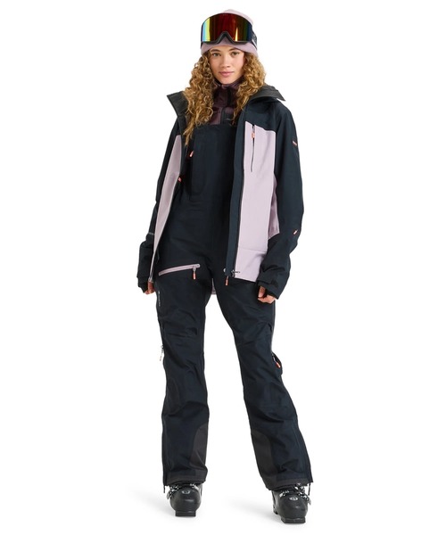 ROXY(ロキシー)の「GORE-TEX LUNALITE 3L/ロキシーゴアテックススキースノーボードウェア(ゴアテックスビブパンツ)(その他パンツ・レディース・ブラック・MEDIUM/LARGE)」の3枚目の写真