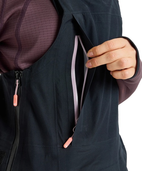 ROXY(ロキシー)の「GORE-TEX LUNALITE 3L/ロキシーゴアテックススキースノーボードウェア(ゴアテックスビブパンツ)(その他パンツ・レディース・ブラック・MEDIUM/LARGE)」の5枚目の写真