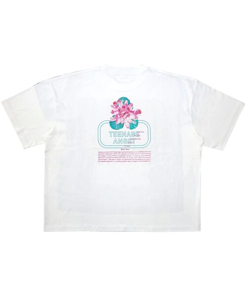 The Salvages（サルベージ）の「【The Salvages/ザ・サルヴェージズ】 Teenage Angst 'Post' OS T-Shirt（Tシャツ/カットソー・メンズ・ホワイト・FREE）」の2枚目の写真