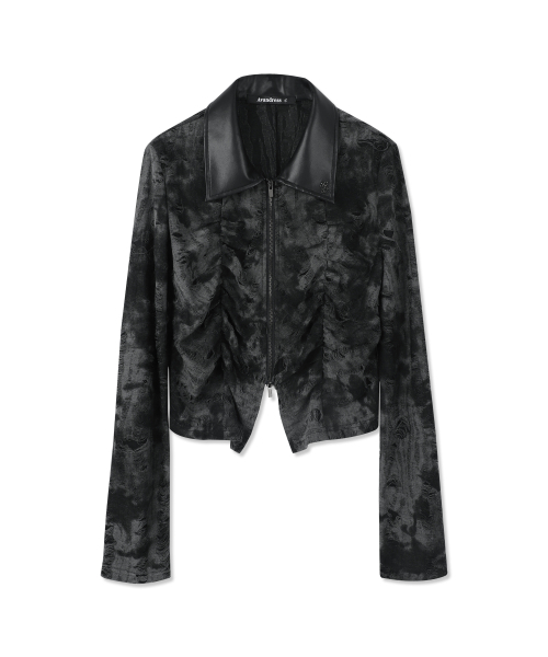 AVANDRESS(アバンドレス )の「Dark Cloud Zip-up BLACK(その他アウター・レディース・ブラック・SMALL/MEDIUM)」の2枚目の写真
