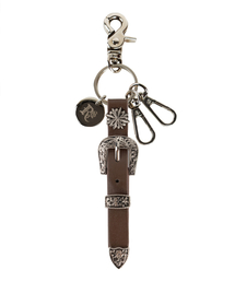 RSSC（アールエスエスシー）の「WESTERN BELT 2WAY KEYRING - BROWN（キーケース/キーアクセサリー）」