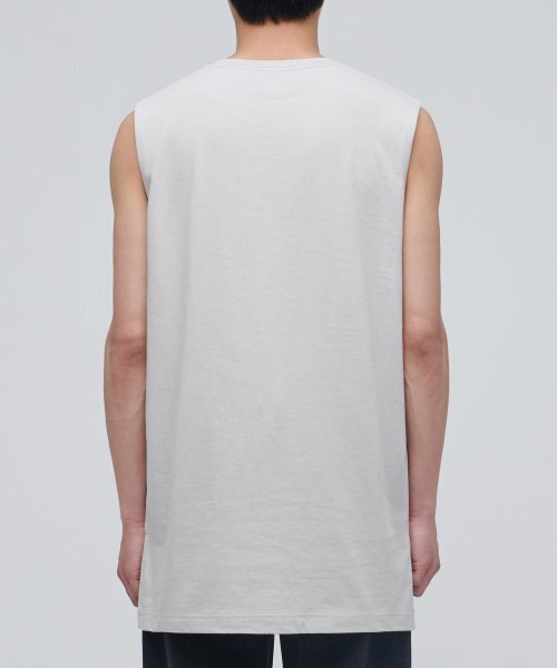 MUSINSA STANDARD（ムシンサスタンダード）の「レイヤードスリーブレストップ_ロング丈 [マッシュルーム]（Tシャツ/カットソー・メンズ・その他・SMALL/MEDIUM/X-SMALL）」の4枚目の写真