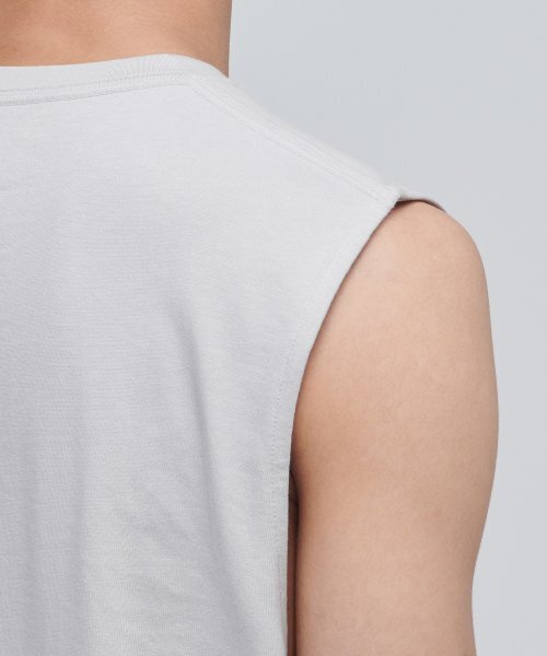 MUSINSA STANDARD（ムシンサスタンダード）の「レイヤードスリーブレストップ_ロング丈 [マッシュルーム]（Tシャツ/カットソー・メンズ・その他・SMALL/MEDIUM/X-SMALL）」の7枚目の写真