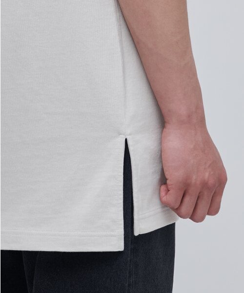 MUSINSA STANDARD（ムシンサスタンダード）の「レイヤードスリーブレストップ_ロング丈 [マッシュルーム]（Tシャツ/カットソー・メンズ・その他・SMALL/MEDIUM/X-SMALL）」の8枚目の写真