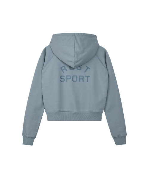 Rest&Recreation(レストアンドレクリエーション)の「RS ZIP-UP HOODIE - SKY BLUE(パーカー・レディース・その他・SMALL/LARGE)」の2枚目の写真