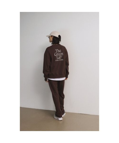 THE GREEN LAB（ザグリーンラボ）の「エッセンシャル刺繍スウェットシャツ[ブラウン]（スウェット・メンズ・その他・SMALL/LARGE）」の20枚目の写真