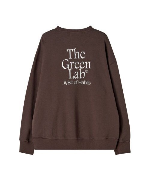 THE GREEN LAB（ザグリーンラボ）の「エッセンシャル刺繍スウェットシャツ[ブラウン]（スウェット・メンズ・その他・SMALL/LARGE）」の22枚目の写真