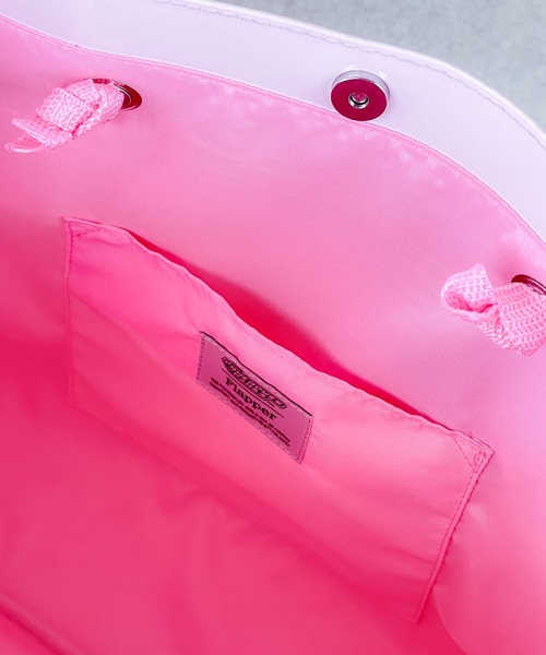 FLAPPER(フラッパー)の「The Powerpuff Girls×Flapper ショッパー風トートバッグ(トートバッグ・レディース・グリーン/ピンク/ライトブルー・FREE)」の11枚目の写真