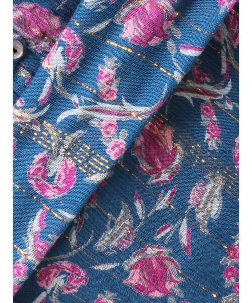 Ungrid（アングリッド）の「エスニックフラワーボリュームワンピース（ワンピース・レディース・オフホワイト/ブルー・FREE）」の17枚目の写真