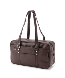 pom ponette junior（ポンポネットジュニア）の「合皮スクールバッグ（ボストンバッグ）」