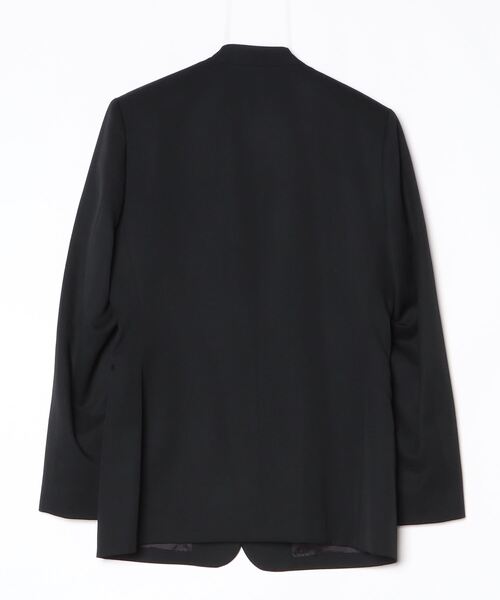 CINOH（チノ）の「BLACK FORMAL RAISED NOTCH JACKET（テーラードジャケット・レディース・ブラック・38/36）」の2枚目の写真