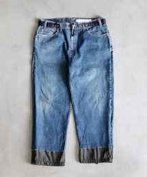 POLIQUANT | 【POLIQUANT/ポリクアント】THE DEFORMED ADJUSTABLE THRIFTING DENIM 550 FIGURE ARCHIVES(デニムパンツ)