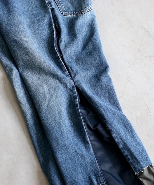 POLIQUANT（ポリクアント）の「【POLIQUANT/ポリクアント】THE DEFORMED ADJUSTABLE THRIFTING DENIM 550 FIGURE ARCHIVES（デニムパンツ・メンズ・インディゴブルー・1/2/3）」の6枚目の写真