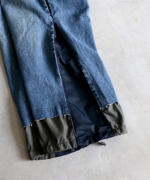 POLIQUANT（ポリクアント）の「【POLIQUANT/ポリクアント】THE DEFORMED ADJUSTABLE THRIFTING DENIM 550 FIGURE ARCHIVES（デニムパンツ・メンズ・インディゴブルー・1/2/3）」の7枚目の写真