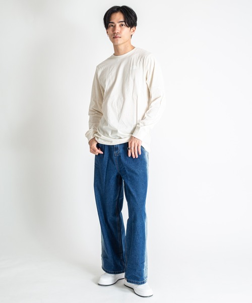 THE NORTH FACE(ザノースフェイス)の「【THE NORTH FACE/ザ・ノースフェイス】長袖 Tシャツ カットソー ボックスロゴTシャツ(Tシャツ/カットソー・メンズ・ホワイト/ブラック・MEDIUM/LARGE/X-LARGE/L/XL)」の13枚目の写真