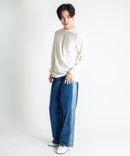 THE NORTH FACE(ザノースフェイス)の「【THE NORTH FACE/ザ・ノースフェイス】長袖 Tシャツ カットソー ボックスロゴTシャツ(Tシャツ/カットソー・メンズ・ホワイト/ブラック・MEDIUM/LARGE/X-LARGE/L/XL)」の14枚目の写真