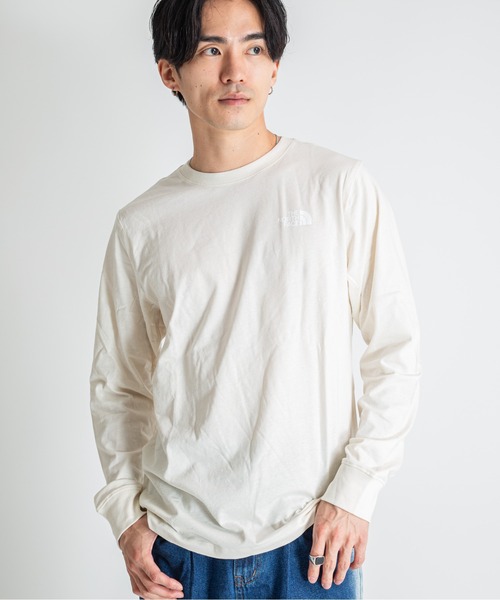 THE NORTH FACE(ザノースフェイス)の「【THE NORTH FACE/ザ・ノースフェイス】長袖 Tシャツ カットソー ボックスロゴTシャツ(Tシャツ/カットソー・メンズ・ホワイト/ブラック・MEDIUM/LARGE/X-LARGE/L/XL)」の9枚目の写真