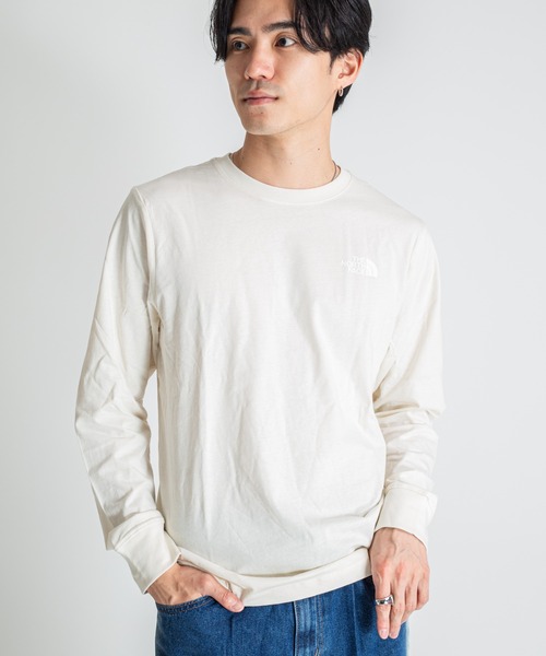 THE NORTH FACE(ザノースフェイス)の「【THE NORTH FACE/ザ・ノースフェイス】長袖 Tシャツ カットソー ボックスロゴTシャツ(Tシャツ/カットソー・メンズ・ホワイト/ブラック・MEDIUM/LARGE/X-LARGE/L/XL)」の11枚目の写真