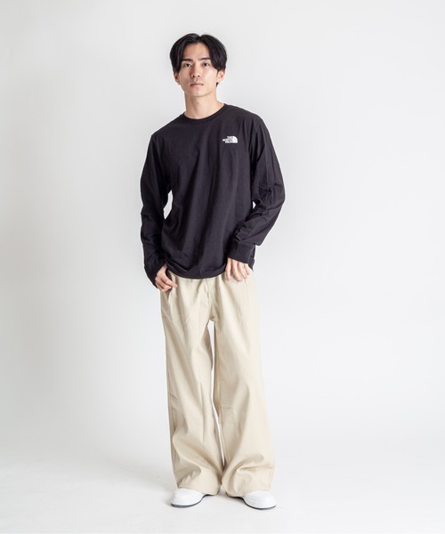 THE NORTH FACE(ザノースフェイス)の「【THE NORTH FACE/ザ・ノースフェイス】長袖 Tシャツ カットソー ボックスロゴTシャツ(Tシャツ/カットソー・メンズ・ホワイト/ブラック・MEDIUM/LARGE/X-LARGE/L/XL)」の21枚目の写真
