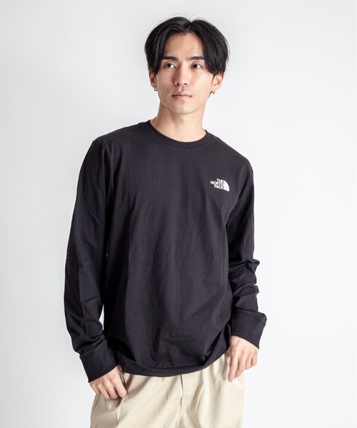 THE NORTH FACE(ザノースフェイス)の「【THE NORTH FACE/ザ・ノースフェイス】長袖 Tシャツ カットソー ボックスロゴTシャツ(Tシャツ/カットソー・メンズ・ホワイト/ブラック・MEDIUM/LARGE/X-LARGE/L/XL)」の15枚目の写真