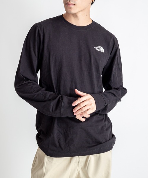 THE NORTH FACE(ザノースフェイス)の「【THE NORTH FACE/ザ・ノースフェイス】長袖 Tシャツ カットソー ボックスロゴTシャツ(Tシャツ/カットソー・メンズ・ホワイト/ブラック・MEDIUM/LARGE/X-LARGE/L/XL)」の17枚目の写真