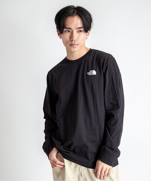THE NORTH FACE(ザノースフェイス)の「【THE NORTH FACE/ザ・ノースフェイス】長袖 Tシャツ カットソー ボックスロゴTシャツ(Tシャツ/カットソー・メンズ・ホワイト/ブラック・MEDIUM/LARGE/X-LARGE/L/XL)」の16枚目の写真