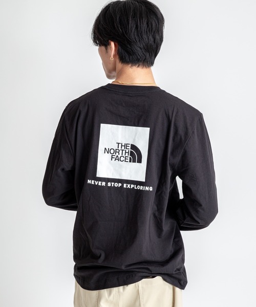 THE NORTH FACE(ザノースフェイス)の「【THE NORTH FACE/ザ・ノースフェイス】長袖 Tシャツ カットソー ボックスロゴTシャツ(Tシャツ/カットソー・メンズ・ホワイト/ブラック・MEDIUM/LARGE/X-LARGE/L/XL)」の20枚目の写真