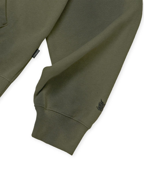 BROWNBREATH（ブラウンブレス）の「TAKE INSPIRATION WASHED HOODIE - KHAKI（パーカー・レディース・その他・SMALL/MEDIUM/LARGE/X-LARGE）」の3枚目の写真