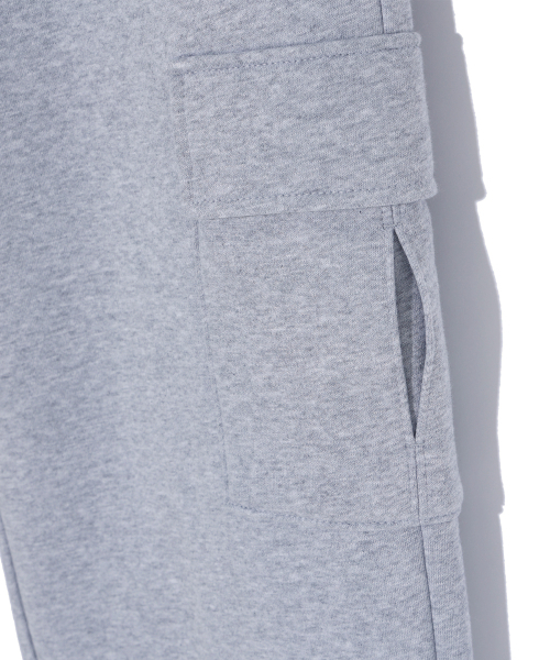 BUNKERBUSTER（バンカーバスター）の「ベーシックカーゴスウェットパンツ MP9PU993_MELANGE GREY（スウェットパンツ・メンズ・その他・34/32/30）」の4枚目の写真