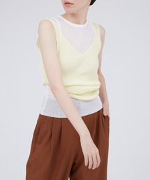 TAN（タン）の「ノースリーブニット（ニット/セーター）」